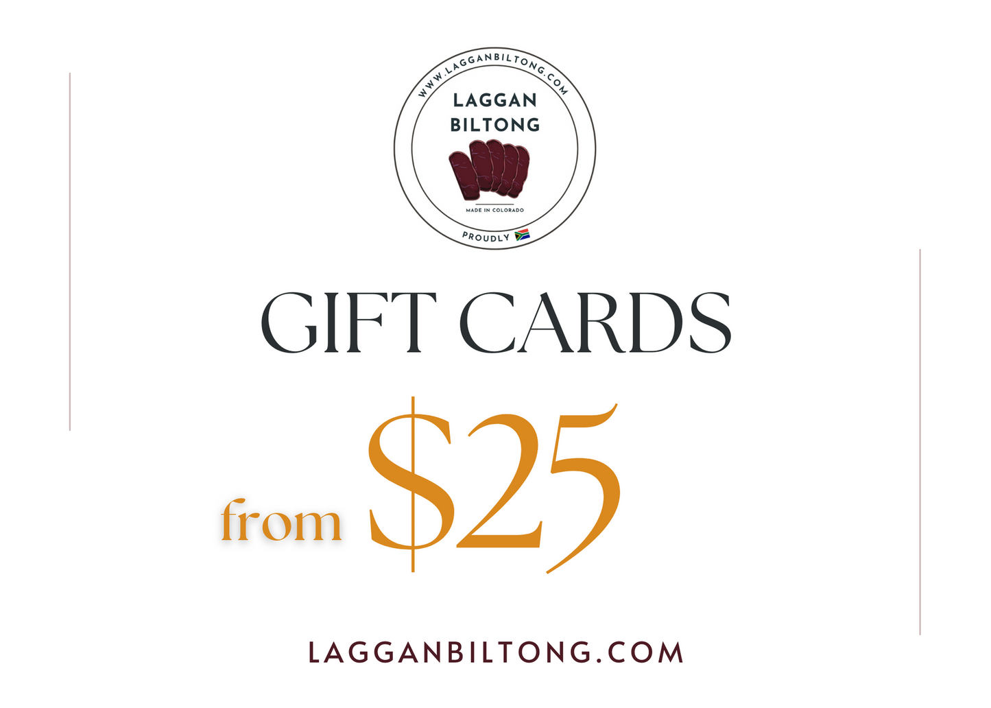 LAGGAN BILTONG GIFT CARDS