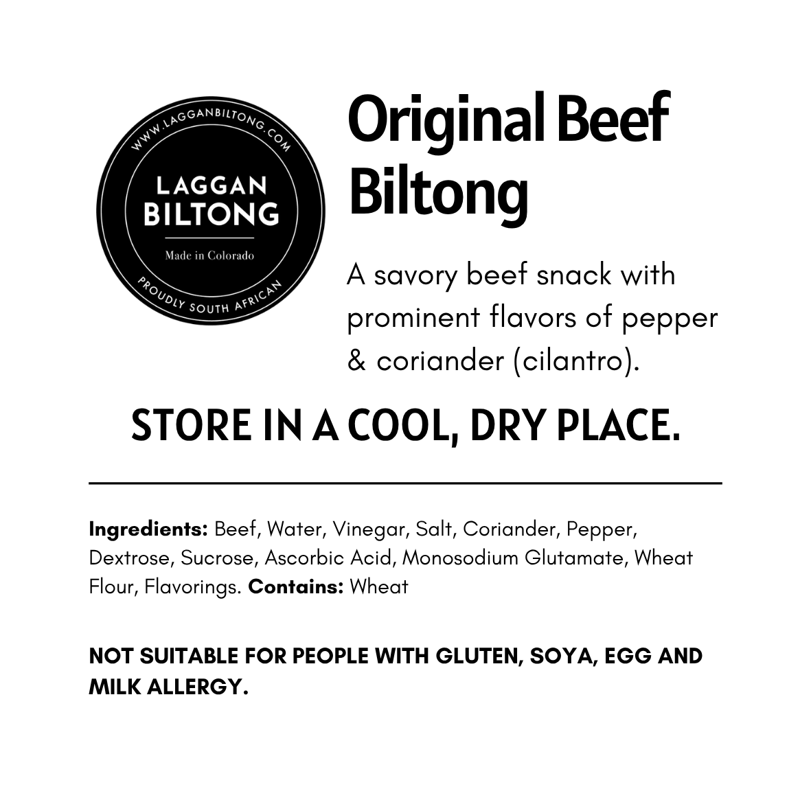 Premium Sliced Biltong – Authentic South African Beef Snack (1 lb)